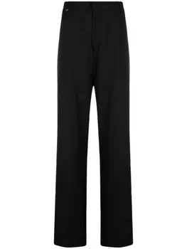 Jacquemus брюки Le Pantalon Melo строгого кроя, черный