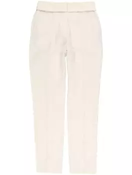 Jacquemus брюки Le pantalon Tibau, белый