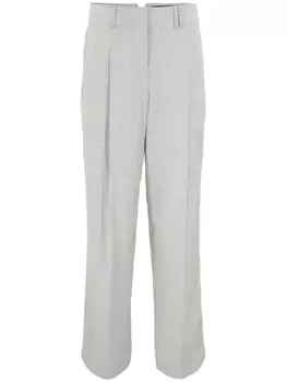 Jacquemus брюки Le Pantalon Titolo строгого кроя, серый