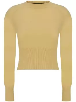 Jacquemus джемпер Soglia Knit, желтый