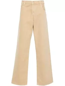 Jacquemus джинсы Nmes широкого кроя, нейтральный цвет