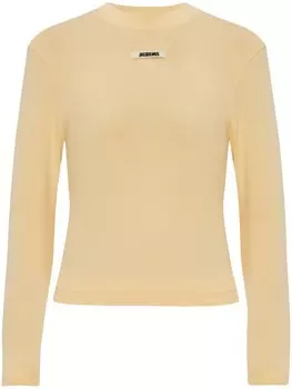 Jacquemus футболка Gros Grain, нейтральный цвет