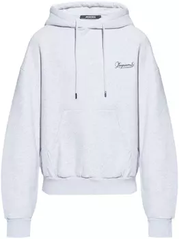 Jacquemus худи Gros Grain, серый