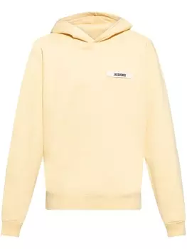 Jacquemus худи Gros Grain, желтый