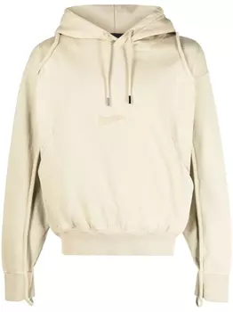 Jacquemus худи Le Camargue из органического хлопка, нейтральный цвет