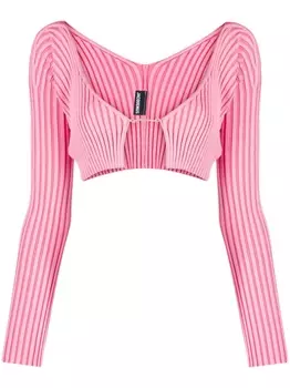 Jacquemus кардиган La Maille Pral, розовый