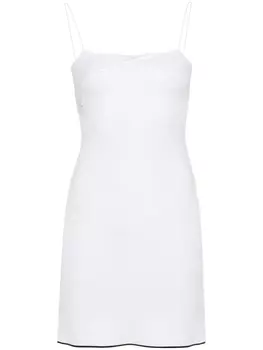 Jacquemus коктейльное платье La Mini Robe Aro, белый
