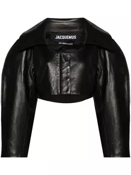Jacquemus куртка La Veste Obra Cuir, черный