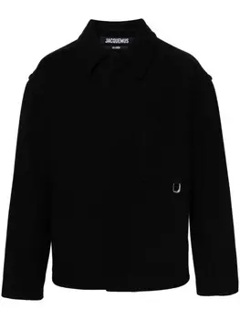 Jacquemus куртка Le Manteau Court, черный