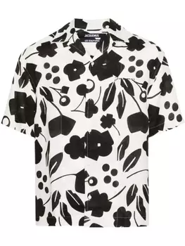 Jacquemus льняная рубашка La chemise Jean, нейтральный цвет