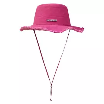 Jacquemus Le Bob Artichaut Панама с большими полями, Фиолетовый