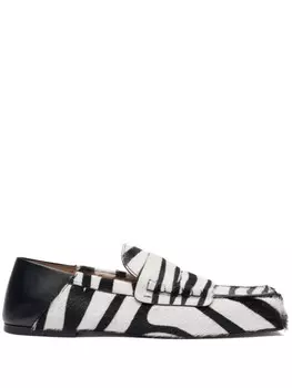 Jacquemus лоферы Carr, белый