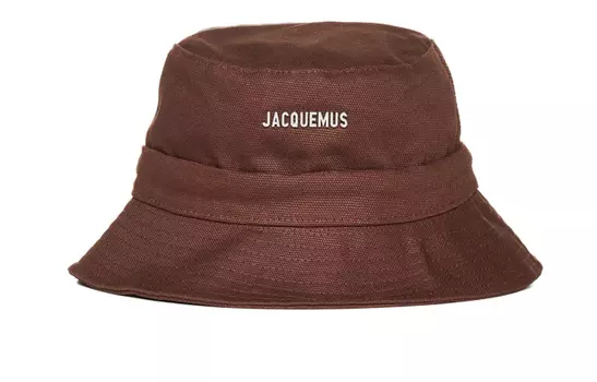 Jacquemus Мужская Панама, Burgundy