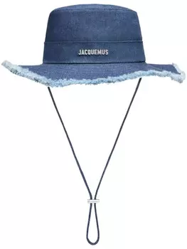 Jacquemus панама Le Bob Artichaut из денима, синий