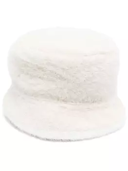 Jacquemus панама Le Bob Neve, нейтральный цвет