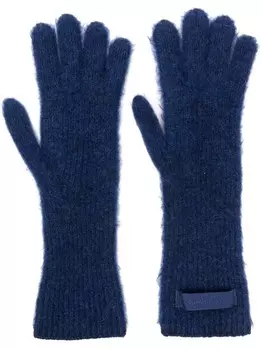 Jacquemus перчатки Les Gants Gros, синий