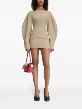 Jacquemus платье Касако, нейтральный цвет