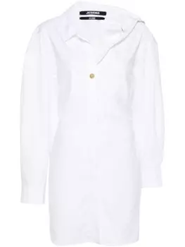 Jacquemus платье мини La Mini Robe, белый