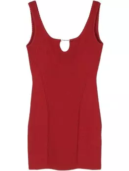 Jacquemus платье мини La mini robe Sierra, красный
