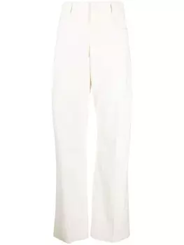 Jacquemus прямые брюки, белый