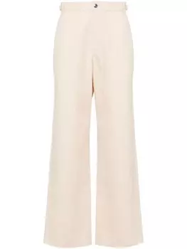 Jacquemus прямые брюки Le Pantalon Jean, нейтральный цвет