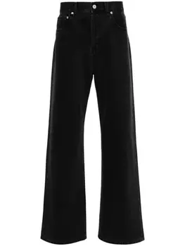 Jacquemus прямые джинсы Le De Nmes, черный