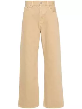 Jacquemus прямые джинсы Le De Nmes, нейтральный цвет