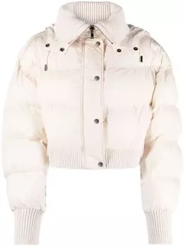 Jacquemus пуховик La Doudoune Caraco, нейтральный цвет
