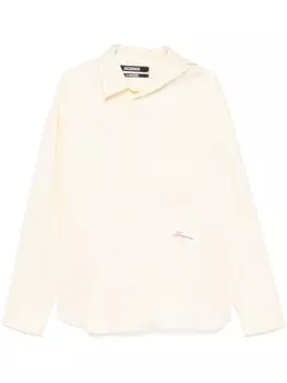 Jacquemus рубашка Le Cuadro, желтый
