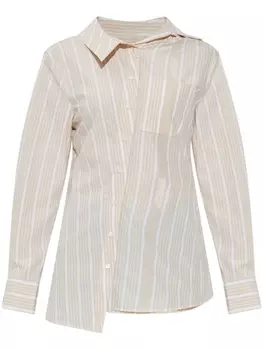 Jacquemus рубашка Pablo, нейтральный