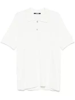 Jacquemus рубашка поло Le Maille, белый