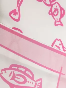 Jacquemus шарф Le Bandana Pesco, белый