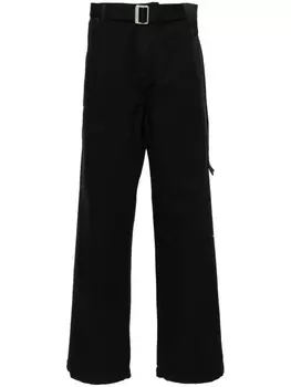 Jacquemus широкие брюки Le Pantalon Marrone, черный