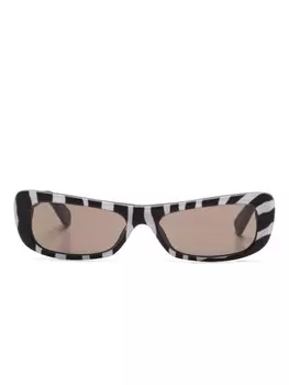 Jacquemus солнцезащитные очки Capri, черный