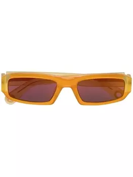 Jacquemus солнцезащитные очки Les Lunettes Altu, оранжевый