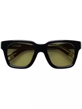 Jacquemus солнцезащитные очки Les Lunettes Carino, черный