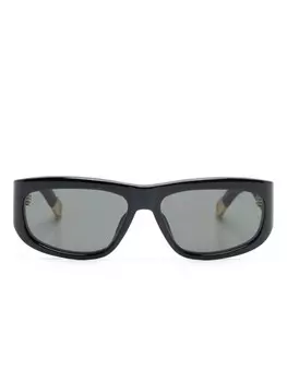 Jacquemus солнцезащитные очки Les Lunettes Pilota, черный