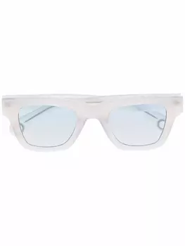 Jacquemus солнцезащитные очки Nocio в D-образной оправе, нейтральный