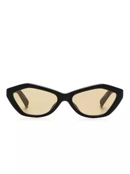 Jacquemus солнцезащитные очки The Bambino, черный