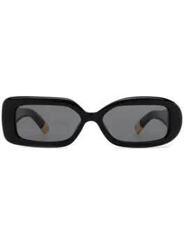 Jacquemus солнцезащитные очки The Rond Carr, черный