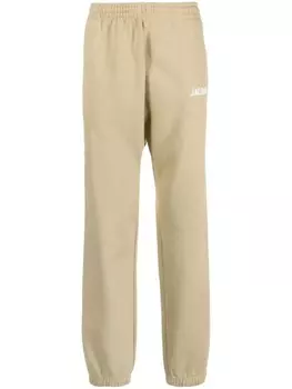 Jacquemus спортивные брюки Le Jogging, нейтральный цвет