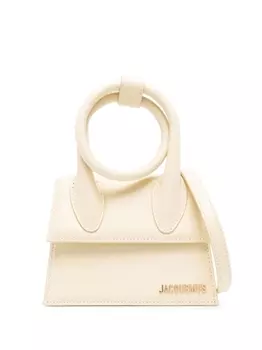 Сумка Jacquemus Le Chiquito Noeud, нейтральный цвет
