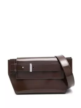 Jacquemus сумка Le Messenger Capri, коричневый