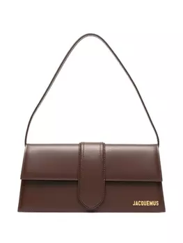 Сумка на плечо Jacquemus Le Bambino Long, коричневый
