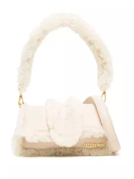 Jacquemus сумка на плечо Le Petit Bambimou Doux, нейтральный цвет