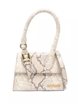 Сумка-тоут Jacquemus Le Chiquito Moyen, нейтральный цвет