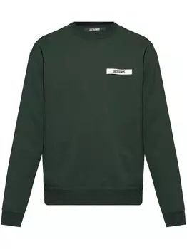 Jacquemus толстовка Gros Grain, зеленый