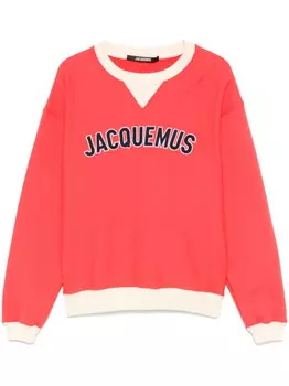 Jacquemus толстовка Le Sweatshirt Baseball, красный