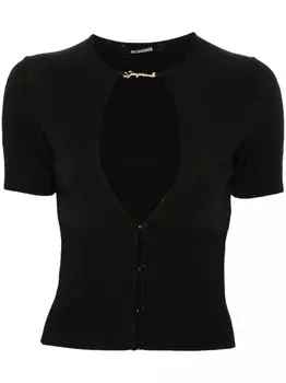 Jacquemus топ Le Haut Pral, черный
