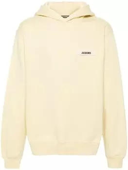 Jacquemus топ Le Hoodie Gros Grain, нейтральный цвет